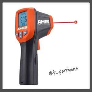 Instantly measure temperatures from a distance with this infrared thermometer